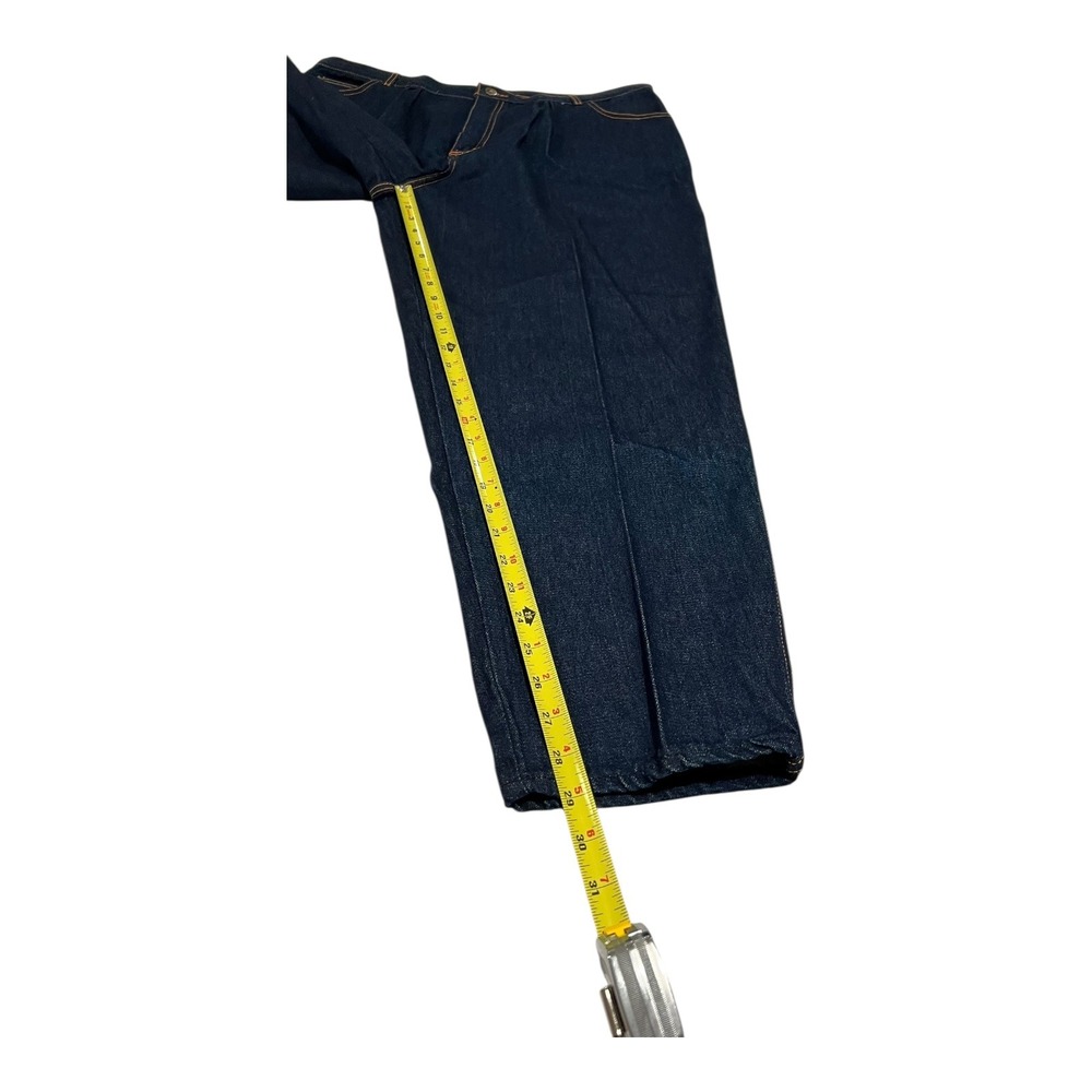 NWT Vintage 1980s Gitano Women's 40 High-Rise Short Denim Jeans Deadstock - Picture 13 of 16
